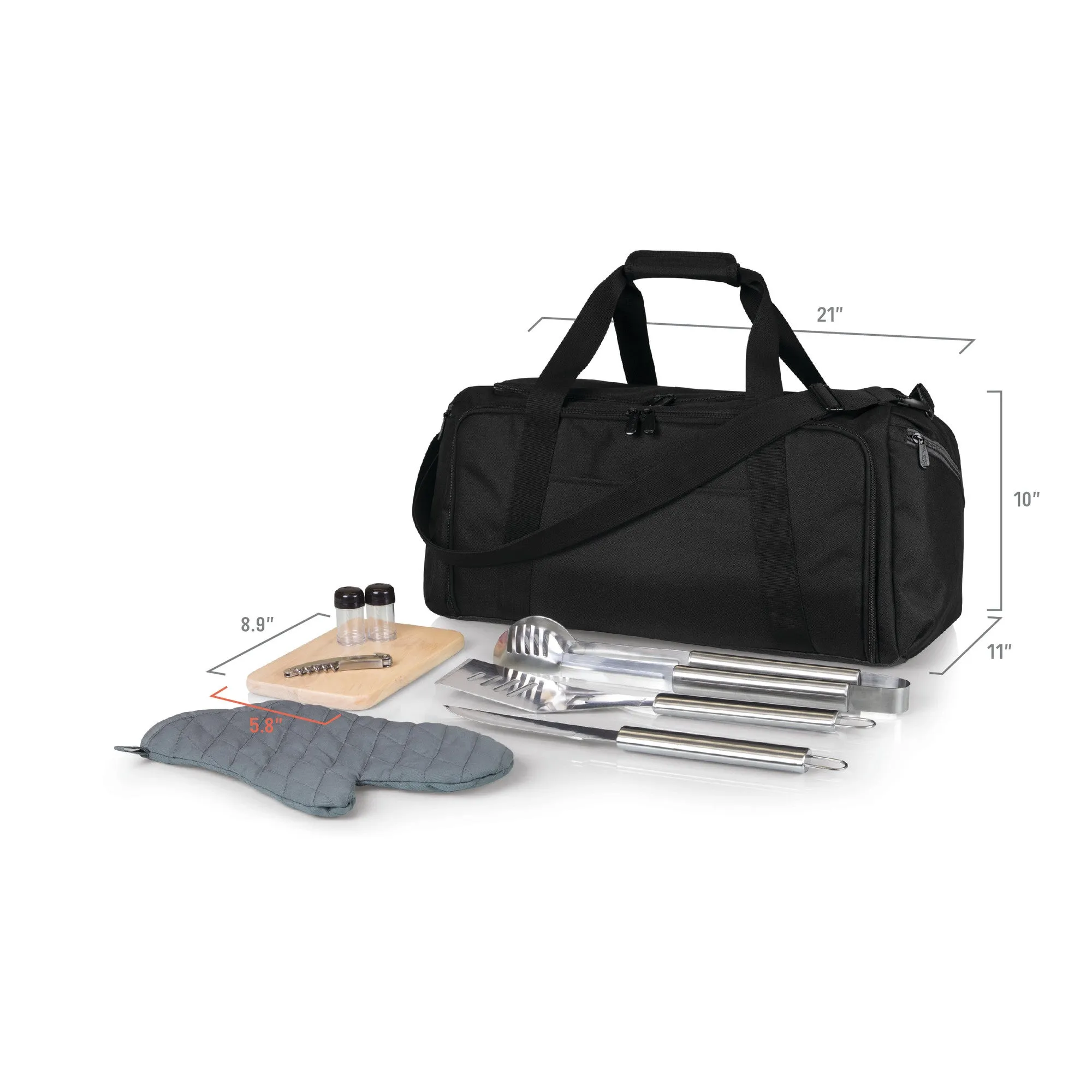 Wisconsin Badgers - BBQ Kit Grill Set & Cooler