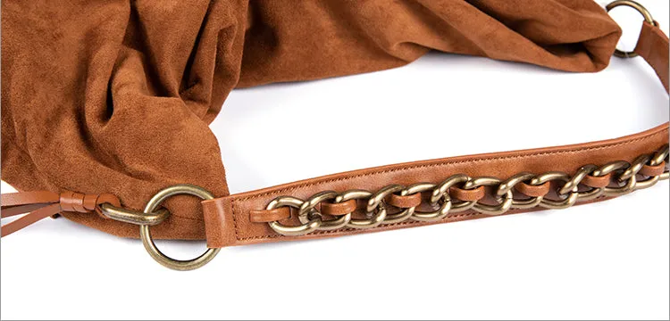 Womens Western Fringe Purse Boho Vegan Leather Shoulder Handbags For Women