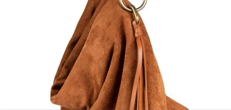 Womens Western Fringe Purse Boho Vegan Leather Shoulder Handbags For Women