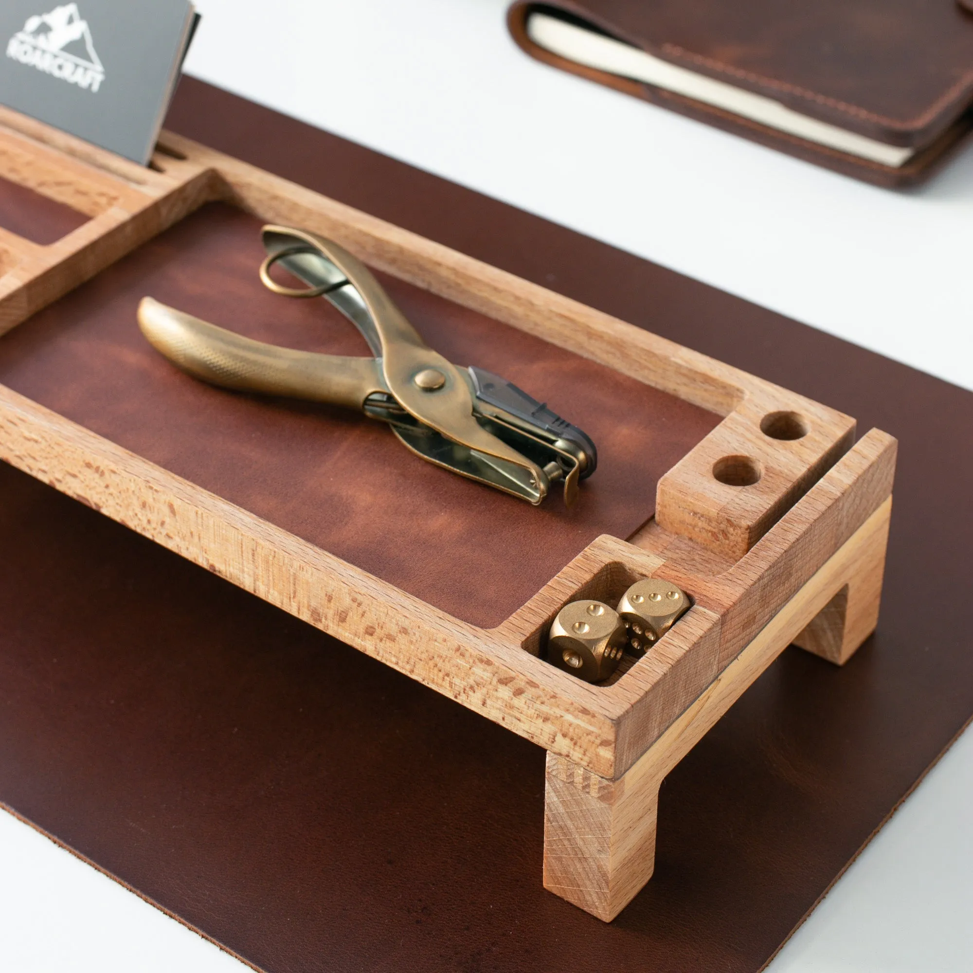 Wood Desk Organizer - Kibira